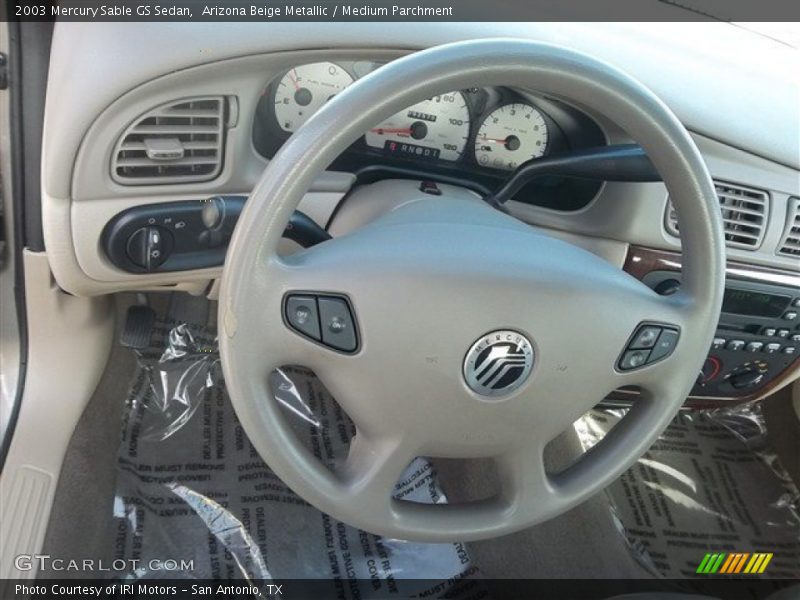 Arizona Beige Metallic / Medium Parchment 2003 Mercury Sable GS Sedan