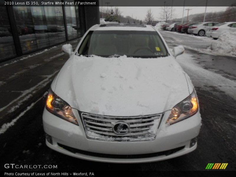 Starfire White Pearl / Parchment 2010 Lexus ES 350