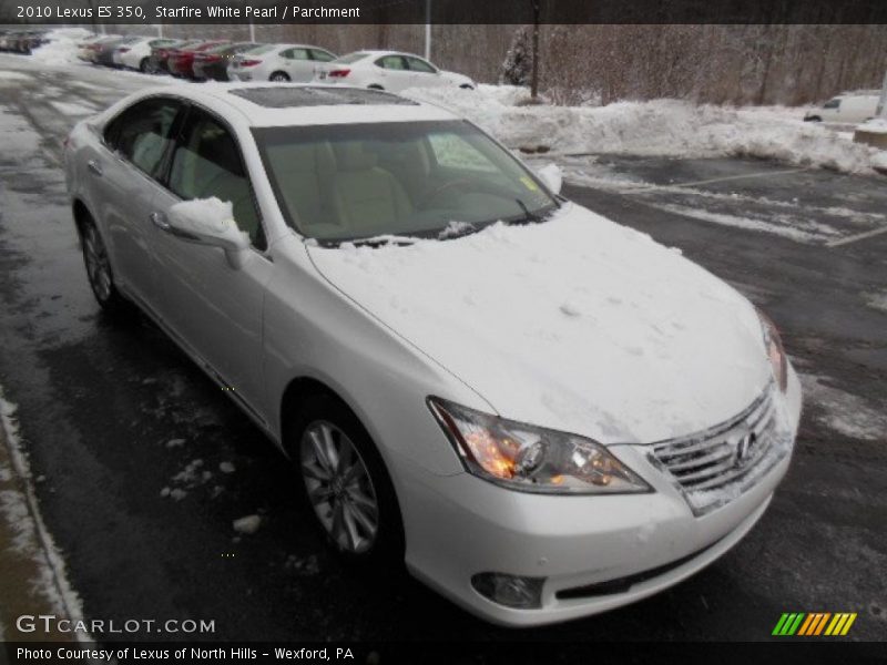 Starfire White Pearl / Parchment 2010 Lexus ES 350