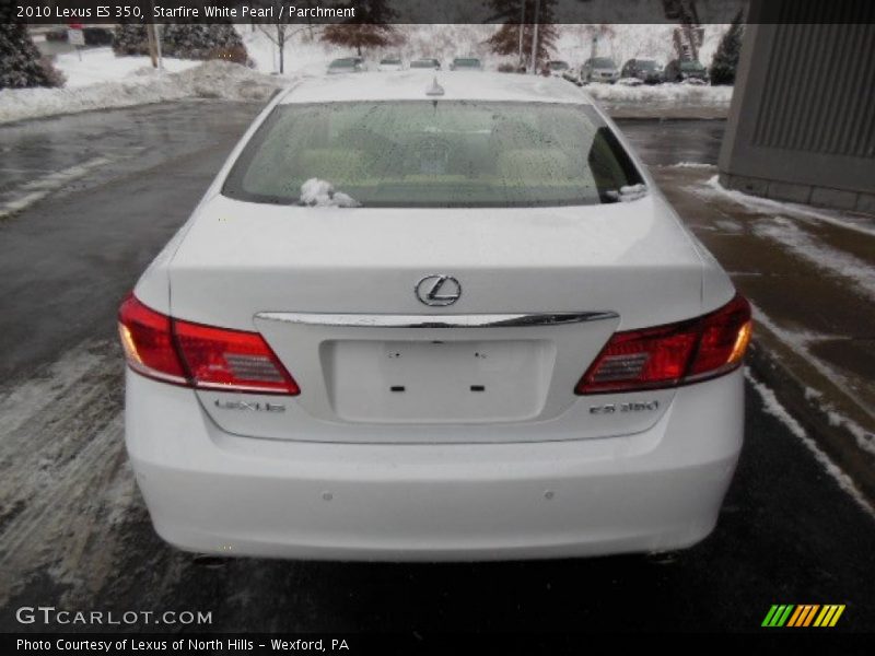 Starfire White Pearl / Parchment 2010 Lexus ES 350