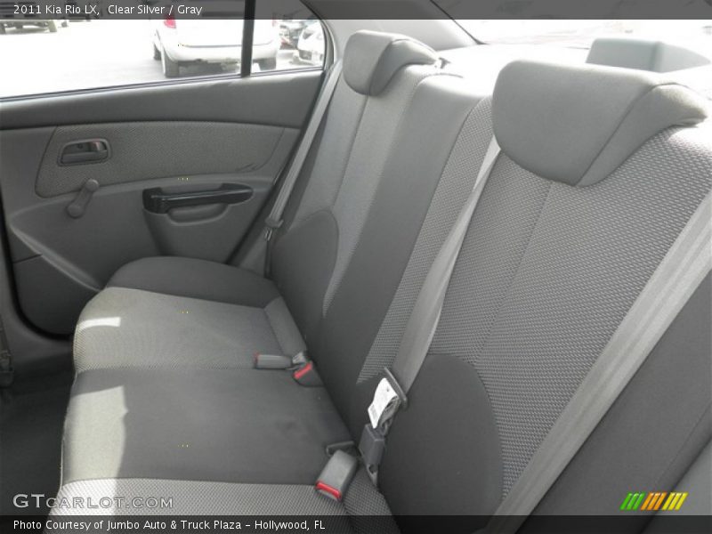 Clear Silver / Gray 2011 Kia Rio LX