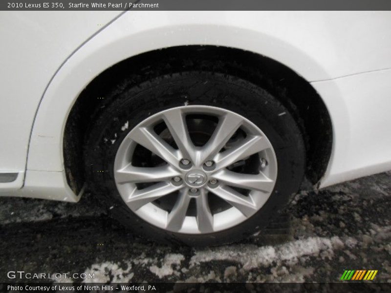 Starfire White Pearl / Parchment 2010 Lexus ES 350