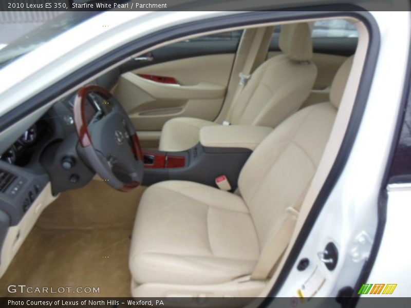 Starfire White Pearl / Parchment 2010 Lexus ES 350