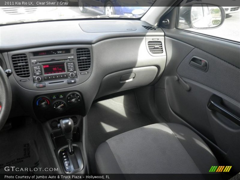 Clear Silver / Gray 2011 Kia Rio LX