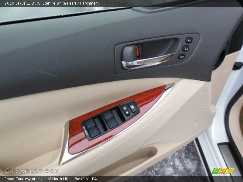 Starfire White Pearl / Parchment 2010 Lexus ES 350