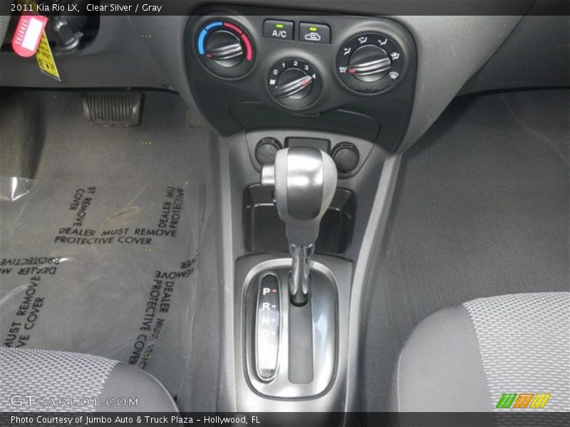 Clear Silver / Gray 2011 Kia Rio LX