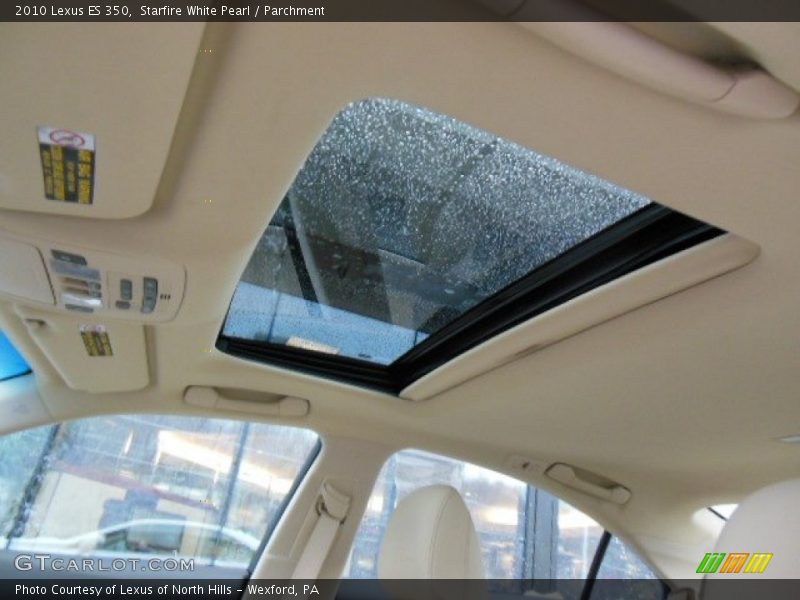 Starfire White Pearl / Parchment 2010 Lexus ES 350