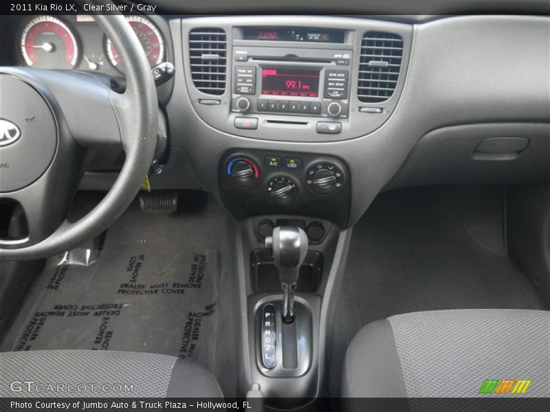Clear Silver / Gray 2011 Kia Rio LX