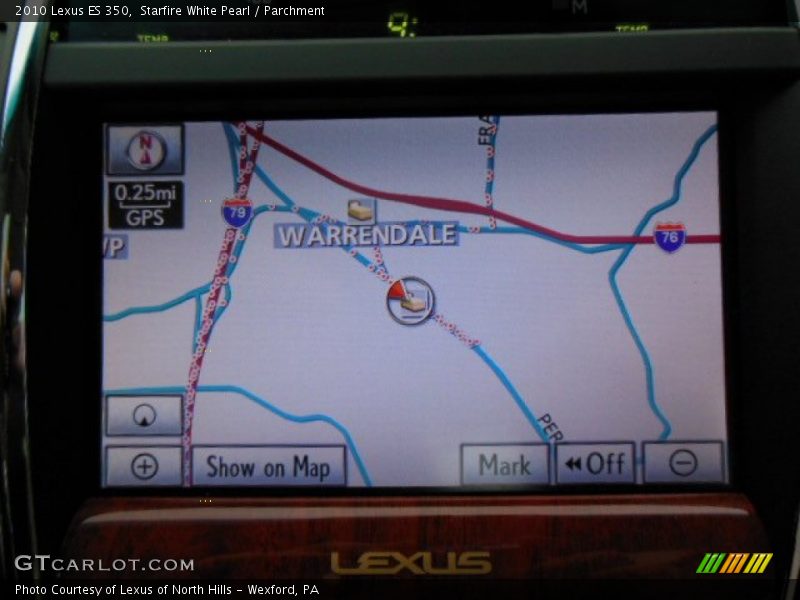 Starfire White Pearl / Parchment 2010 Lexus ES 350