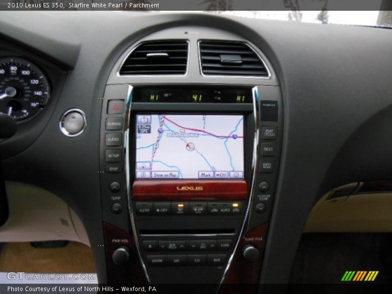 Starfire White Pearl / Parchment 2010 Lexus ES 350