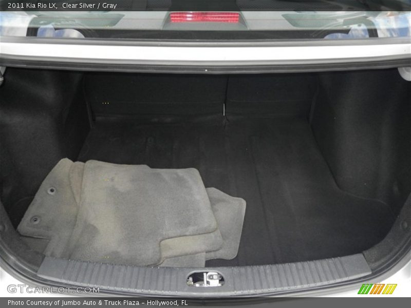 Clear Silver / Gray 2011 Kia Rio LX