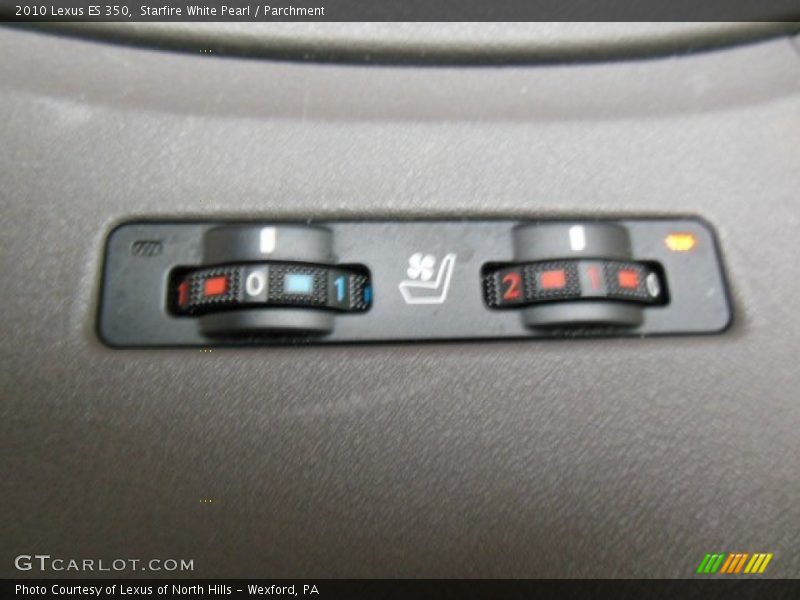 Starfire White Pearl / Parchment 2010 Lexus ES 350