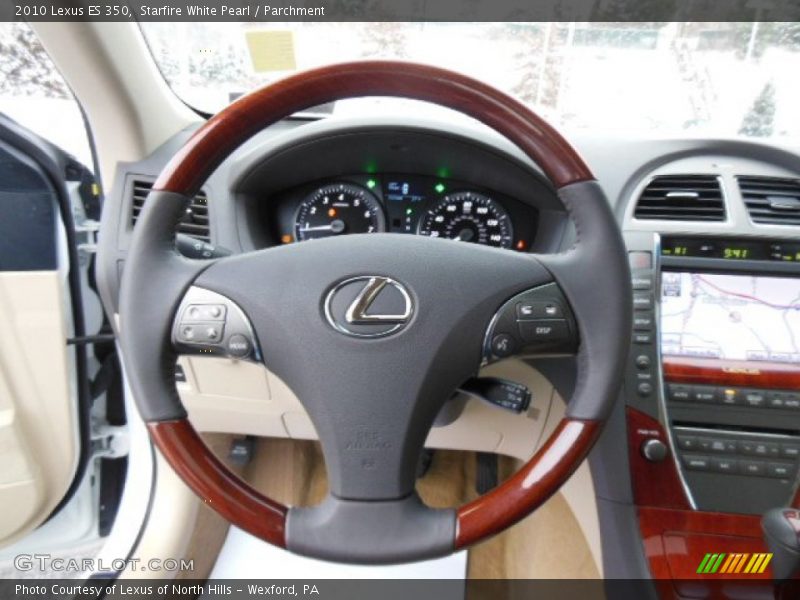 Starfire White Pearl / Parchment 2010 Lexus ES 350