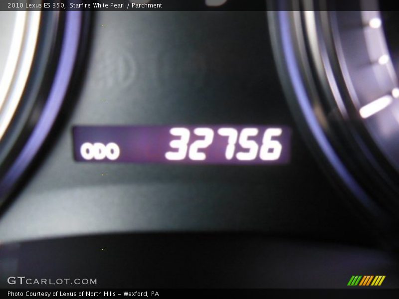 Starfire White Pearl / Parchment 2010 Lexus ES 350