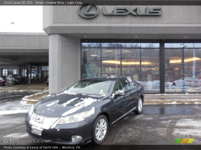 Smoky Granite Mica / Light Gray 2010 Lexus ES 350