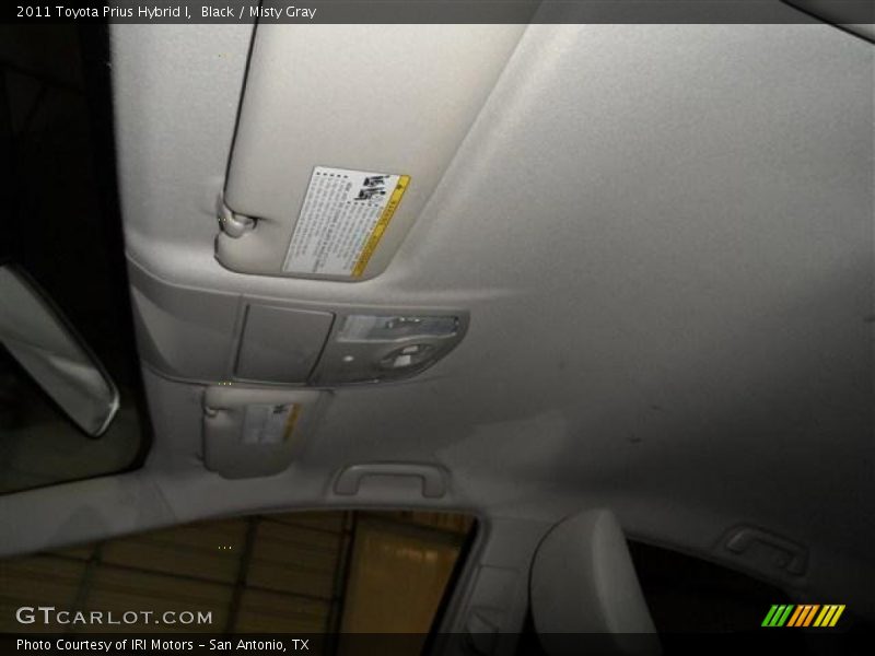 Black / Misty Gray 2011 Toyota Prius Hybrid I