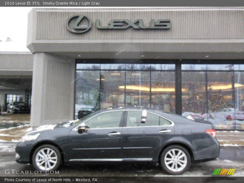 Smoky Granite Mica / Light Gray 2010 Lexus ES 350