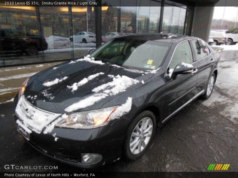 Smoky Granite Mica / Light Gray 2010 Lexus ES 350