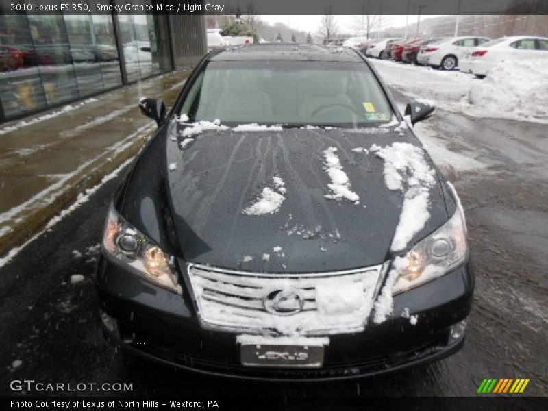 Smoky Granite Mica / Light Gray 2010 Lexus ES 350