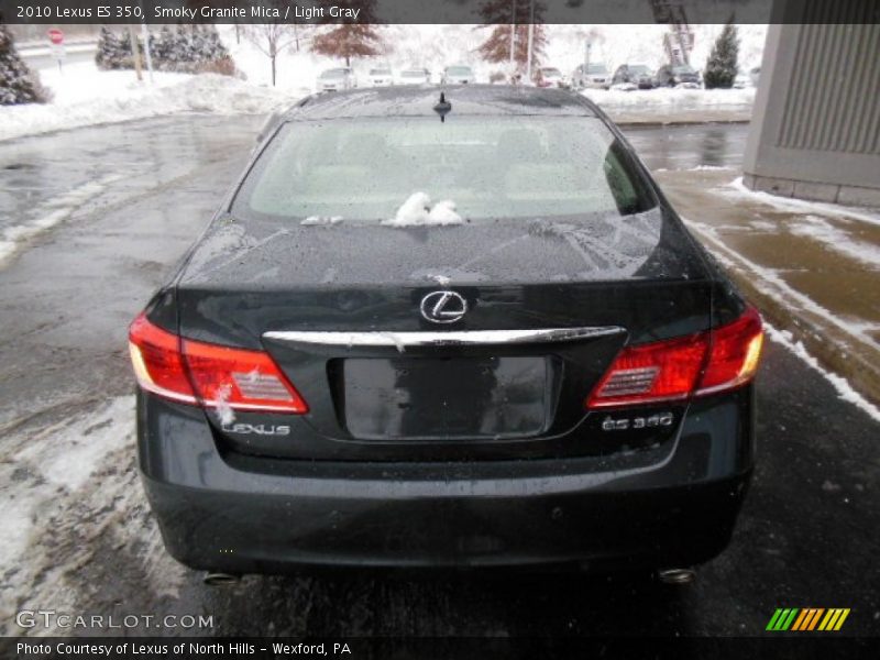 Smoky Granite Mica / Light Gray 2010 Lexus ES 350