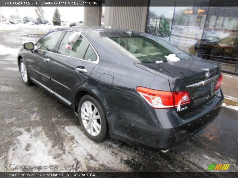 Smoky Granite Mica / Light Gray 2010 Lexus ES 350