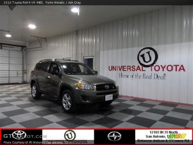Pyrite Metallic / Ash Gray 2010 Toyota RAV4 V6 4WD