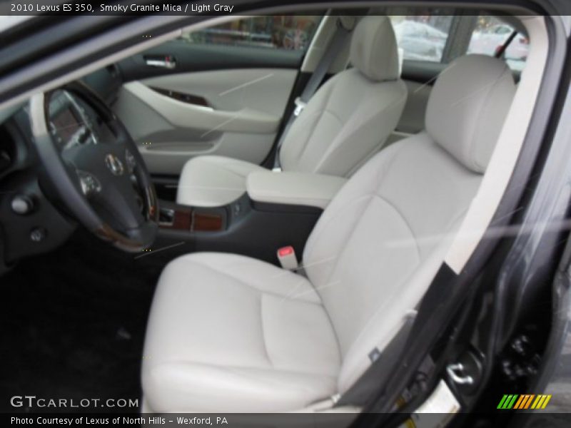 Smoky Granite Mica / Light Gray 2010 Lexus ES 350