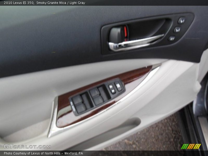 Smoky Granite Mica / Light Gray 2010 Lexus ES 350