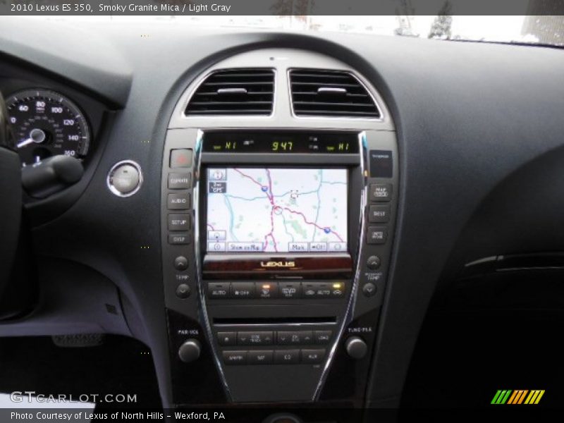 Smoky Granite Mica / Light Gray 2010 Lexus ES 350