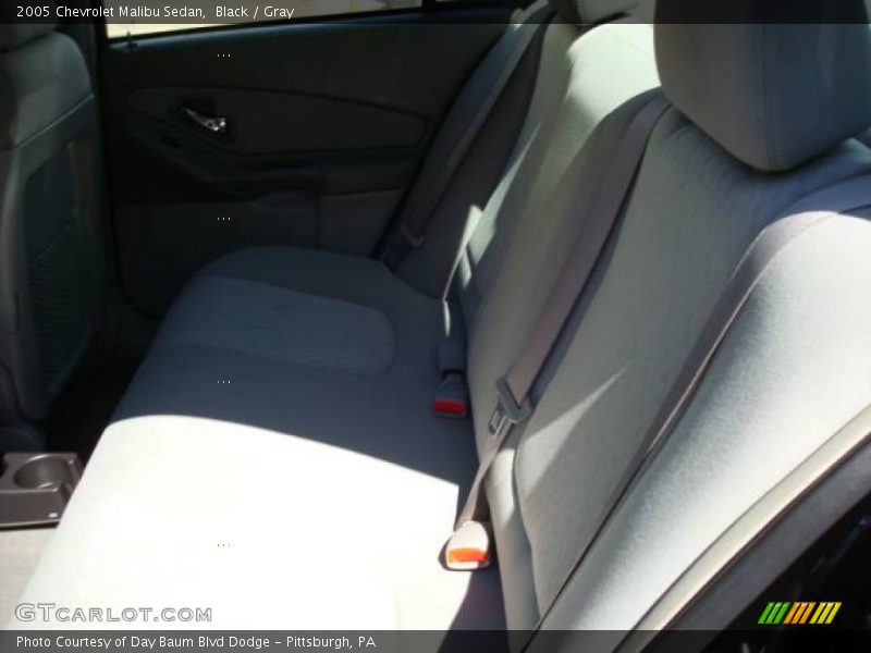 Black / Gray 2005 Chevrolet Malibu Sedan
