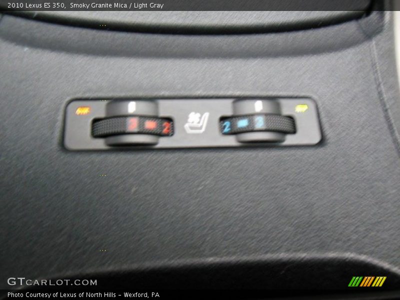 Smoky Granite Mica / Light Gray 2010 Lexus ES 350