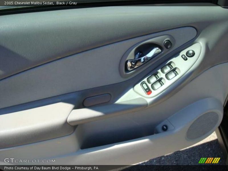 Black / Gray 2005 Chevrolet Malibu Sedan