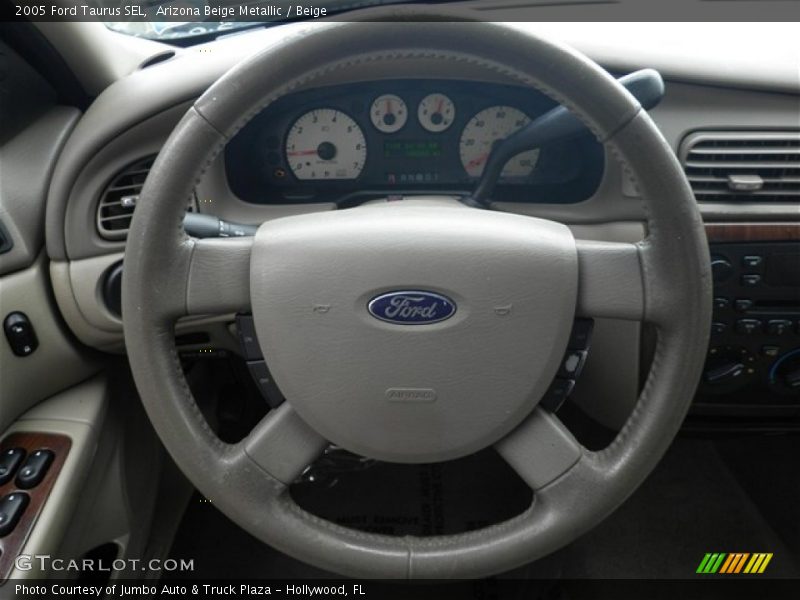 Arizona Beige Metallic / Beige 2005 Ford Taurus SEL