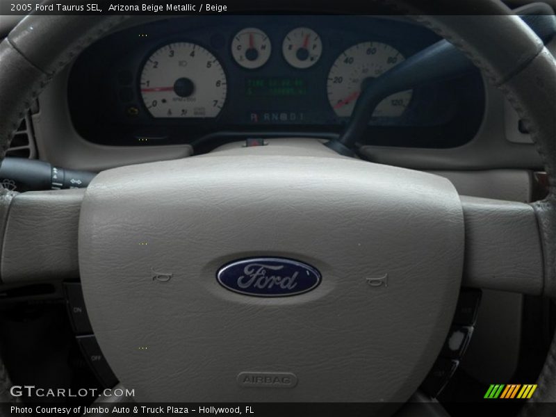 Arizona Beige Metallic / Beige 2005 Ford Taurus SEL