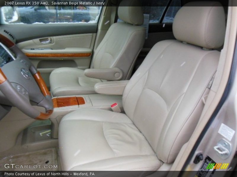 Savannah Beige Metallic / Ivory 2007 Lexus RX 350 AWD