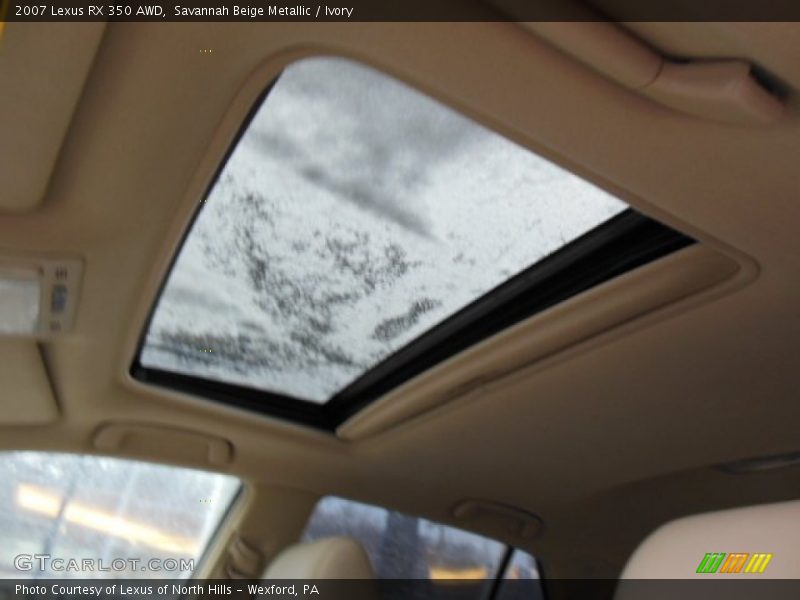 Savannah Beige Metallic / Ivory 2007 Lexus RX 350 AWD