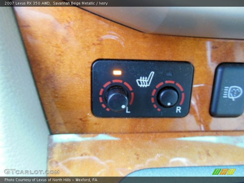 Savannah Beige Metallic / Ivory 2007 Lexus RX 350 AWD