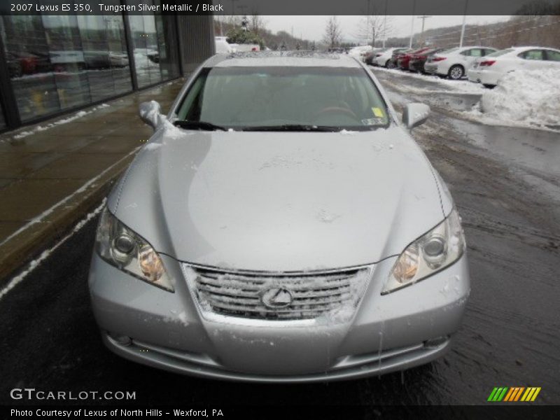 Tungsten Silver Metallic / Black 2007 Lexus ES 350