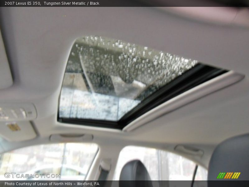 Tungsten Silver Metallic / Black 2007 Lexus ES 350