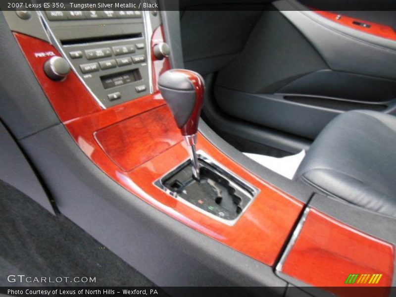 Tungsten Silver Metallic / Black 2007 Lexus ES 350