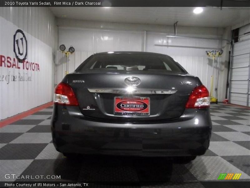 Flint Mica / Dark Charcoal 2010 Toyota Yaris Sedan