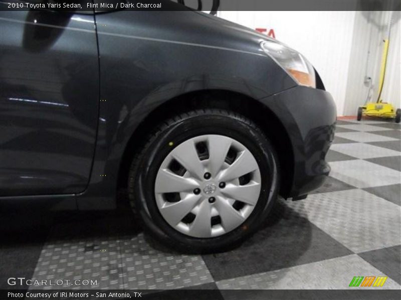 Flint Mica / Dark Charcoal 2010 Toyota Yaris Sedan