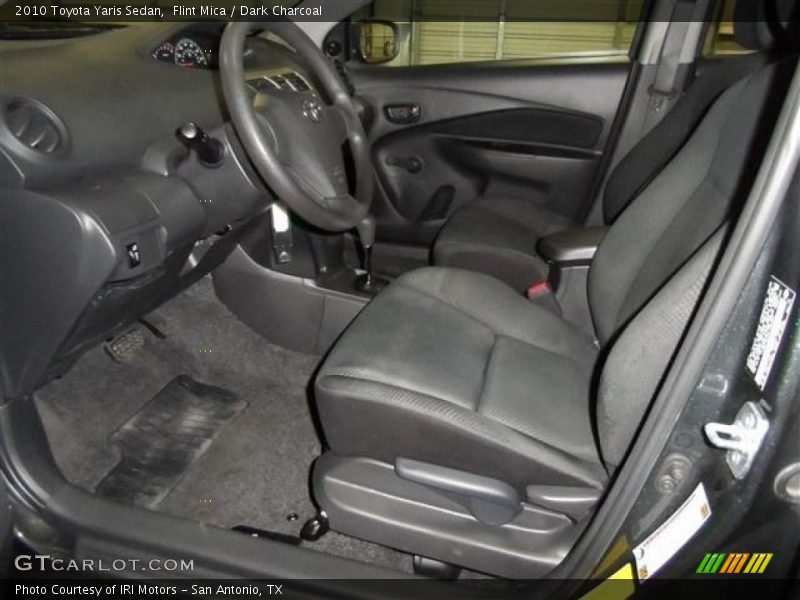 Flint Mica / Dark Charcoal 2010 Toyota Yaris Sedan