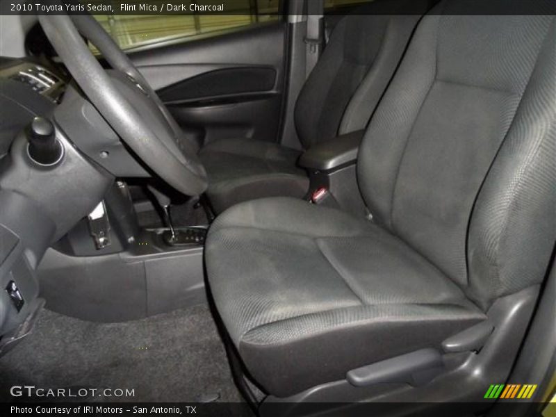 Flint Mica / Dark Charcoal 2010 Toyota Yaris Sedan
