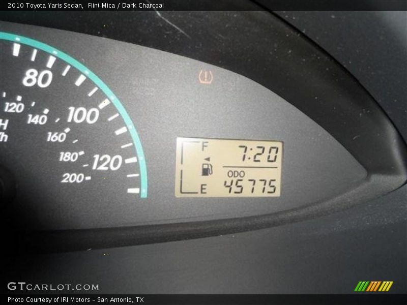 Flint Mica / Dark Charcoal 2010 Toyota Yaris Sedan