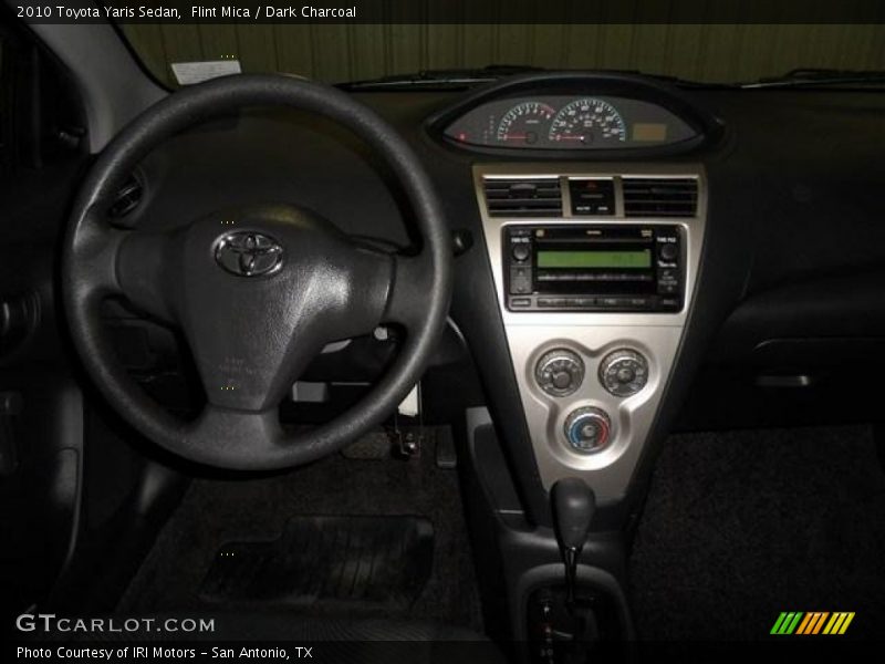 Flint Mica / Dark Charcoal 2010 Toyota Yaris Sedan
