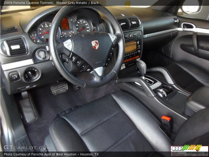 Meteor Grey Metallic / Black 2009 Porsche Cayenne Tiptronic
