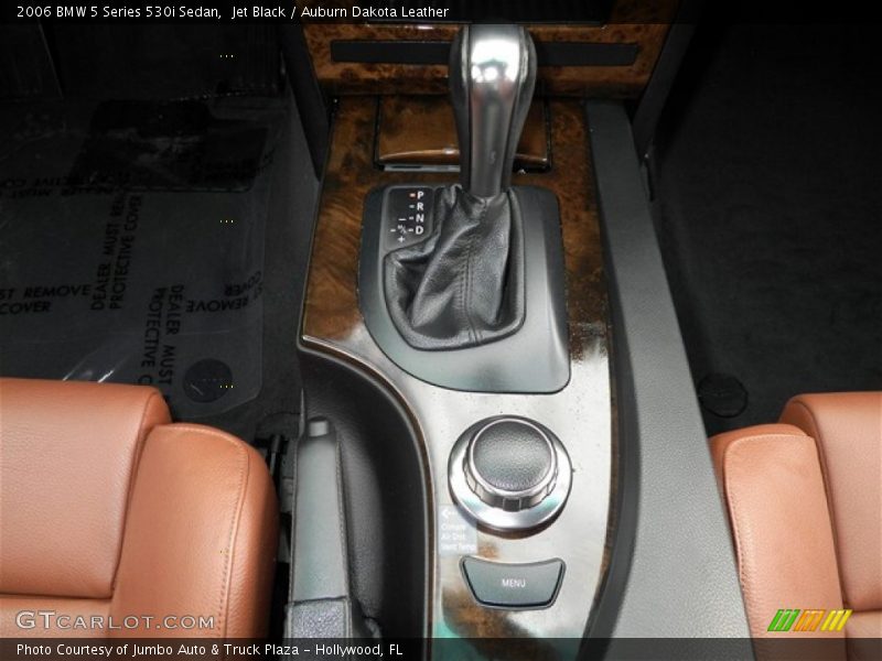 Jet Black / Auburn Dakota Leather 2006 BMW 5 Series 530i Sedan