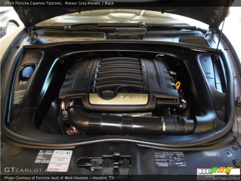 Meteor Grey Metallic / Black 2009 Porsche Cayenne Tiptronic