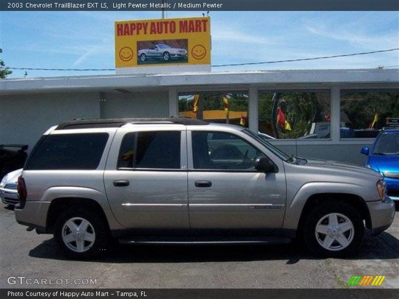Light Pewter Metallic / Medium Pewter 2003 Chevrolet TrailBlazer EXT LS